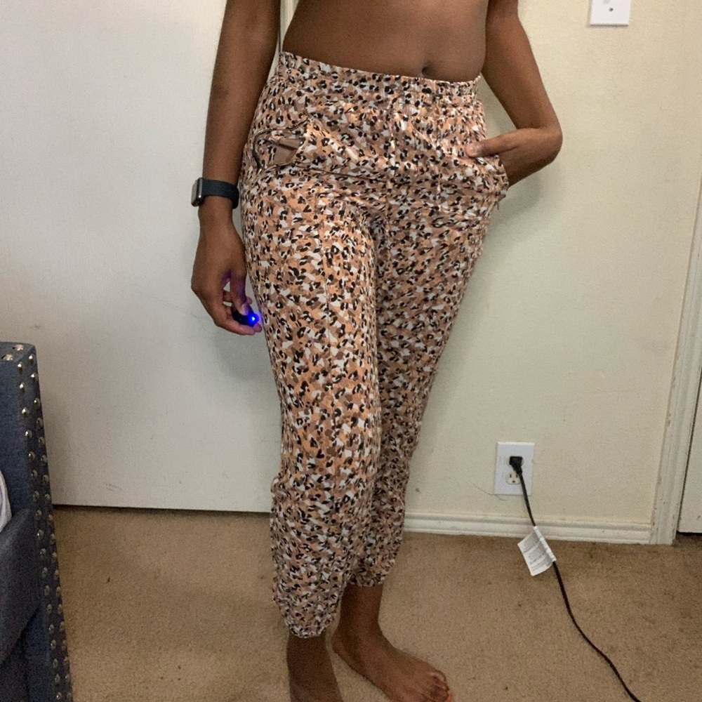 Colorful print pants